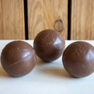 Choco bomb met mini marshmallows